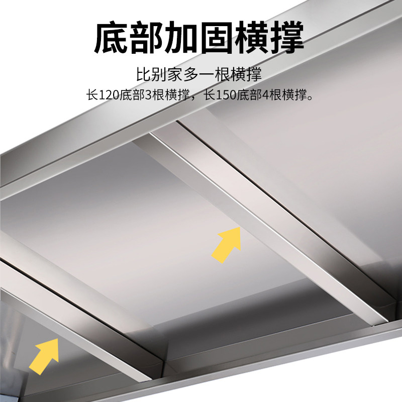 四层加厚不锈钢厨房置物架家用收纳架子落地多层阳台放置杂物货架