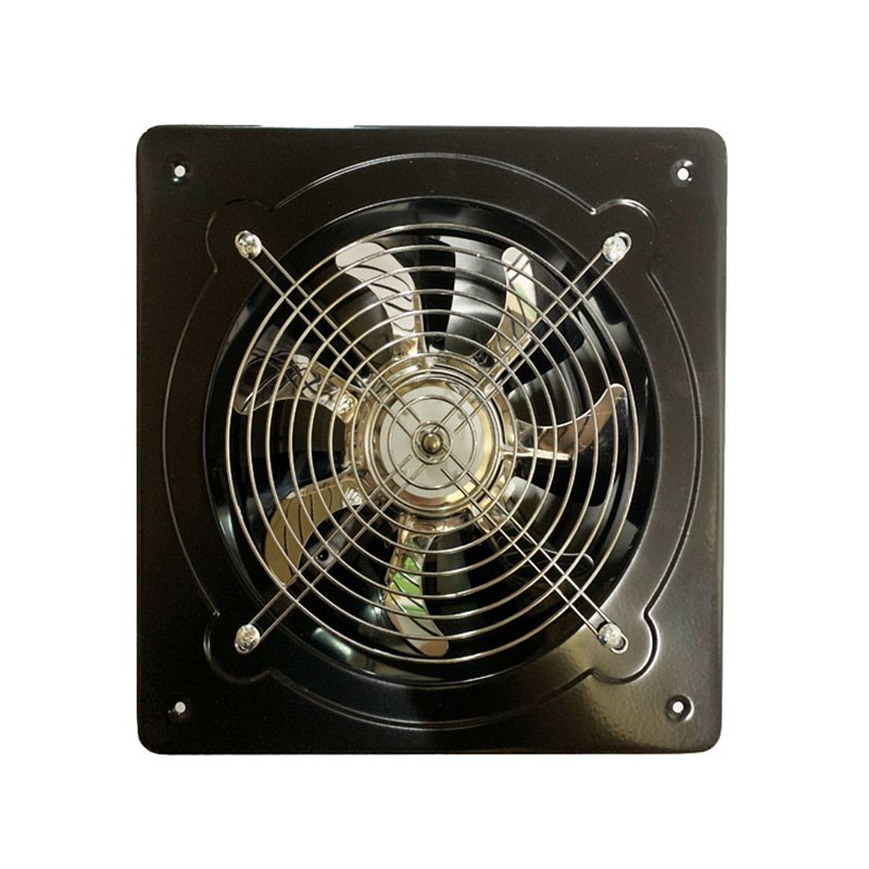 强力8寸高速换气扇厨房管道排气扇工业排风扇抽风机墙式200mm