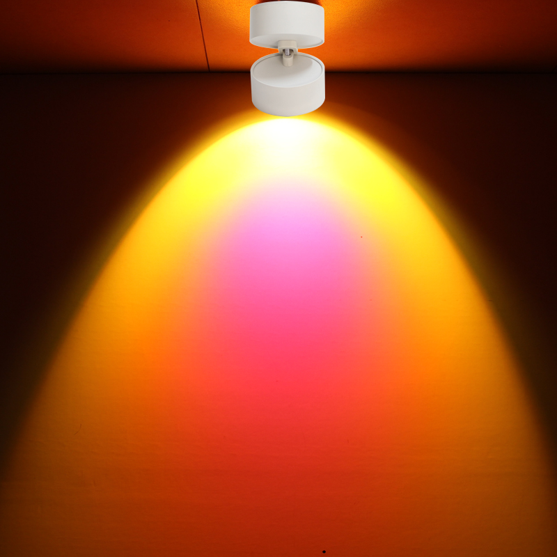 落日灯筒灯日落射灯可调角度氛围感气氛客厅电视背景墙店铺日不落