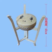 不锈钢京板鼓架子实木椿木班鼓鼓架子可折叠升降专业边鼓架子鼓架