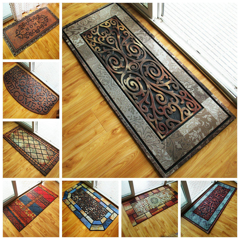 美式入户门地垫进门门口门厅地毯玄关餐厅橡胶防滑吸水蹭土脚踏垫,居家布艺,家用脚垫,淘宝优惠券,粉丝福利购,淘宝优惠卷