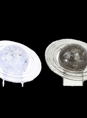 土星星球水晶拼接拼图 DIY立体自装塑料水晶益智创意玩具积木摆件