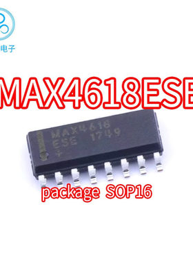 MAX4618ESE+T 封装SOP16 MAX4618ESE 贴片 MAX4618ES  MAX4618E