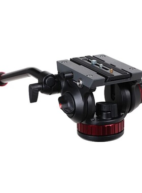 8曼富图MVH502AH 502HD液压观鸟摄像云台-3/8’’螺口平底 摄影摄