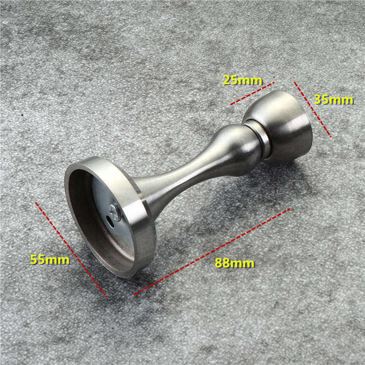 高档304不锈钢强磁门吸墙吸门碰地吸两用加厚款门吸加长一体成型