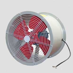 圆形管道风机DZ 9A低噪音轴流通风机3KW大功率工业风机排气扇