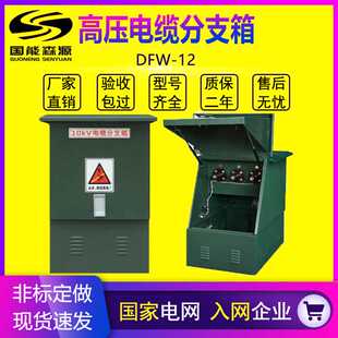 10kvDFW 630高低压欧式 电缆分支箱一进一出电缆分接箱落地式