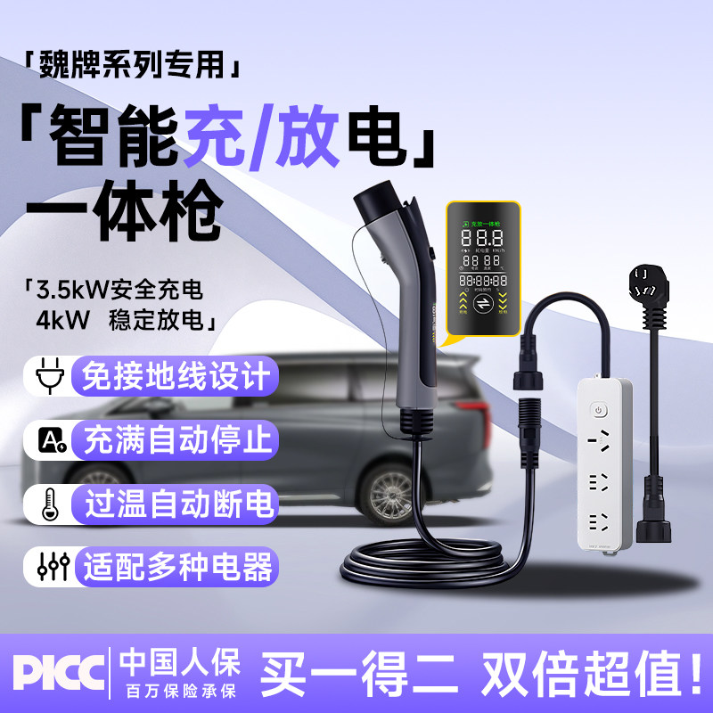 【充放电一体枪】魏牌专用