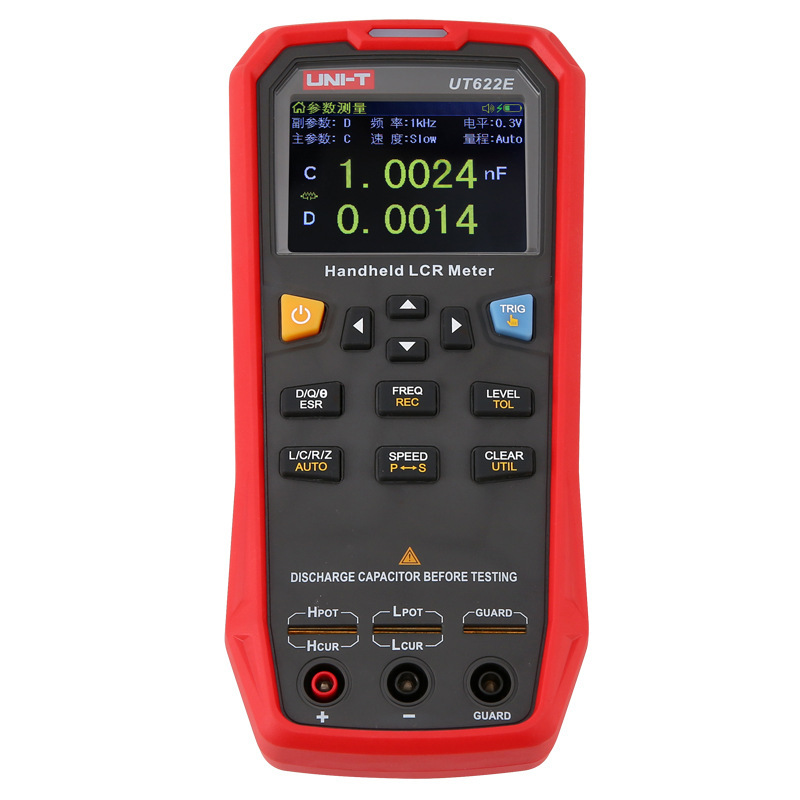 优利德UT622A/UT622C/UT622E手持式数字电桥LCR 元器件电感测量仪