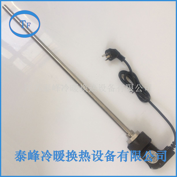 厂家供应7字型加热管 不锈钢电加热棒 单端电热管电暖气片加热棒