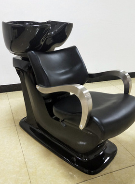 丽光茶氏家族日式洗头床帅薇美发店丝域洗头床