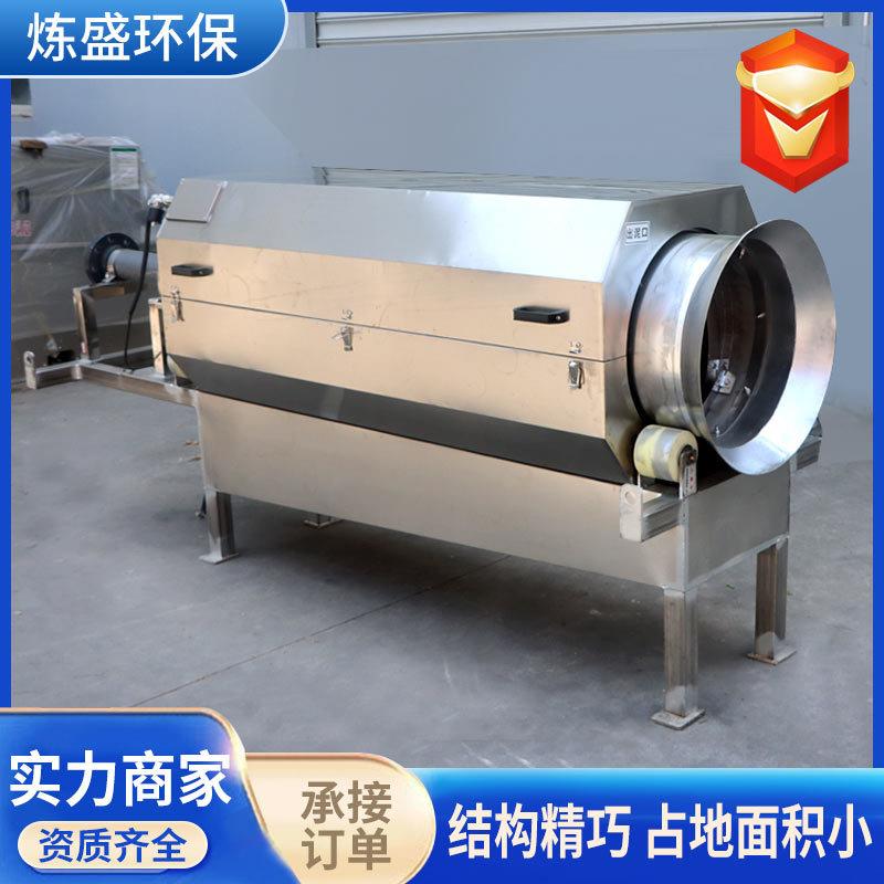 微滤机全自动外进水固液分离设备滚筒式内进流式转鼓微滤机