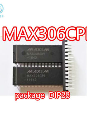 MAX306CPI  封装DIP28 双列直插 MAX306CP  MAX306C MAX306