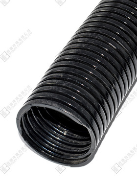 胜牌PP波纹管5-54MM 黑色 PP阻燃螺纹套管 波纹管 穿线管闭口开口