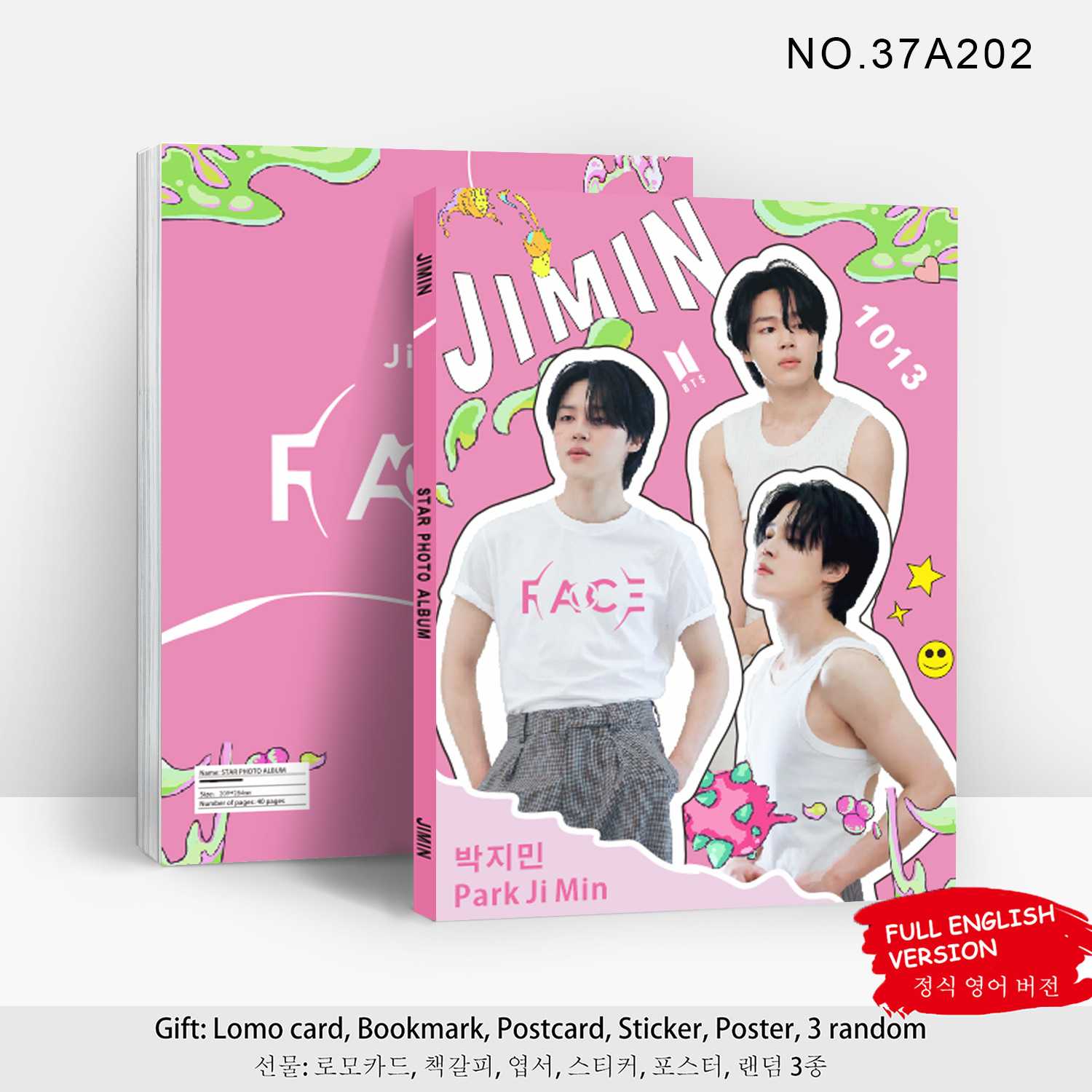 新款JIMIN新专JIMIN'S PRODUCTIONDIARY画册朴智旻偶像明星写真集