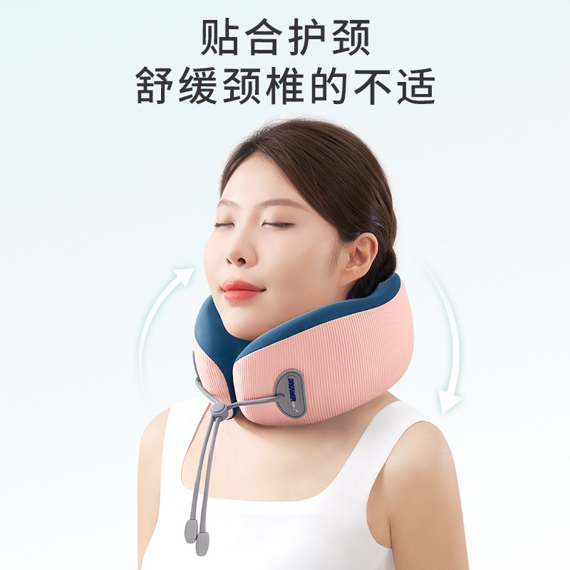 记忆棉u型枕旅行颈枕头q枕飞机枕头脖枕颈椎便携护颈脖子靠枕u形