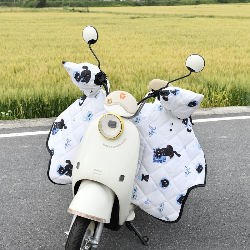 2025新款电动车l挡风被夏季全包摩托车防晒罩防水防雨四季通用防
