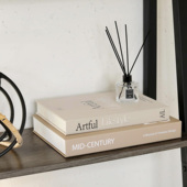 轻奢简约可打开装 饰假书摆件桌面高级感家居装 饰仿真书磁吸收纳盒