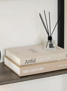 轻奢简约可打开装饰假书摆件桌面高级感家居装饰仿真书磁吸收纳盒