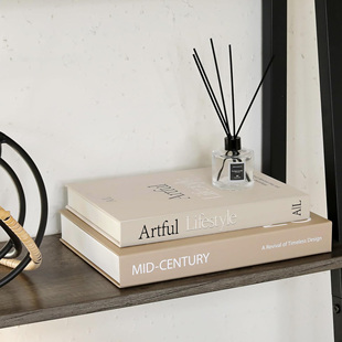 轻奢简约可打开装 饰仿真书磁吸收纳盒 饰假书摆件桌面高级感家居装