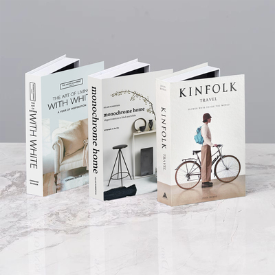 可打开假书首饰收纳盒桌面轻奢装饰摆件仿真书创意摆设道具书模型