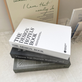 现代简约INS风装 饰假书仿真书摄影拍摄道具书家居装 饰摆件模型