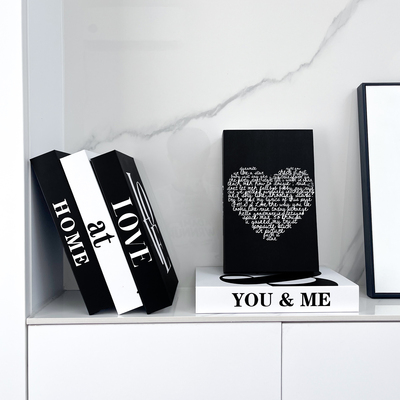 ins假书装饰书时尚简约现代仿真书创意生活杂志桌面摆件摄影道具