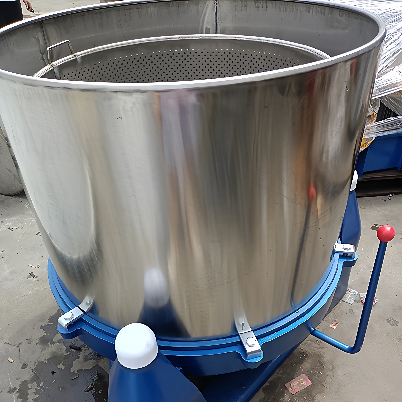 东莞500型钮扣脚垫高速脱水甩干机电动纺织厂棉布线固液分离机