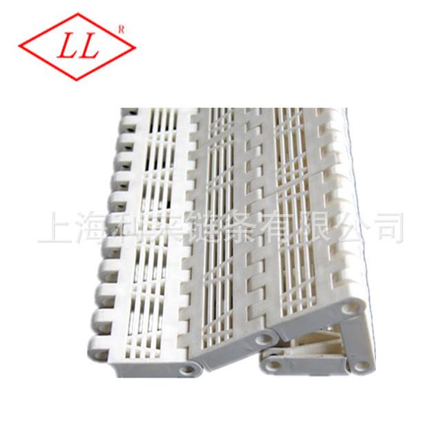 塑钢网带链白色镂空PP网带A-1系列塑料网带模块