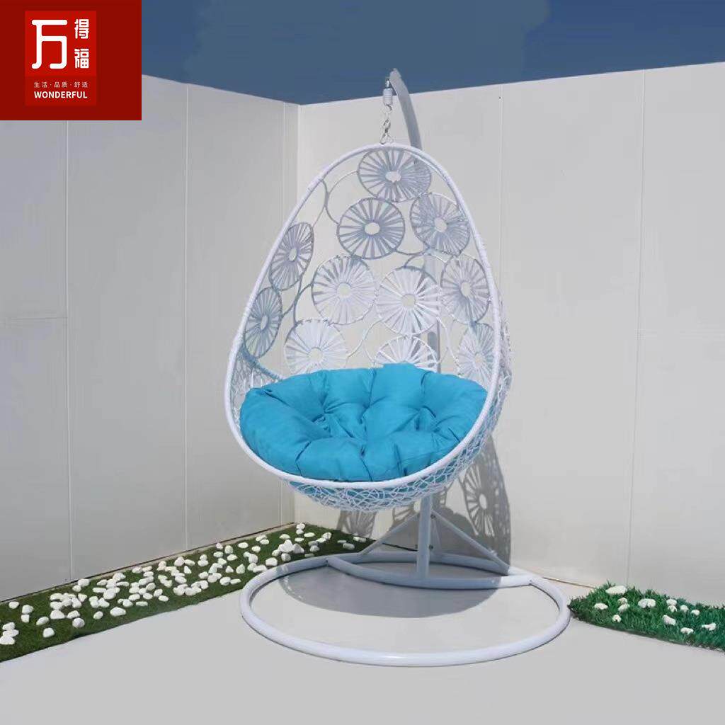 网红客厅吊篮户外庭院家用藤椅摇篮懒人鸟巢秋千休闲摇椅单人吊椅