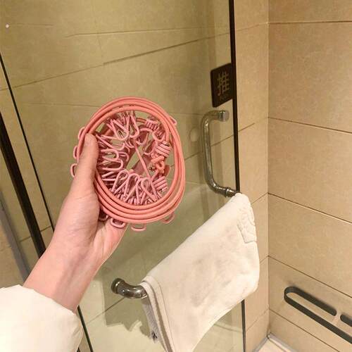 出游旅行晾衣绳酒店晾衣服神器户外防风宿舍阳台室内挂衣绳免打孔