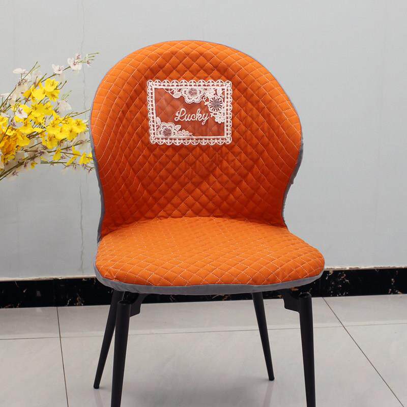 饭厅餐桌椅子套罩2025新款弧形皮椅凳子坐垫子靠背一体全包保护套