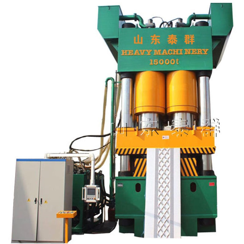 18000吨液压机发货  18000吨伺服门面压花机 钢木门压花机