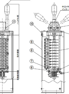 日本SAKAMOTO 主令手柄控制杆  MKVC-11-1E