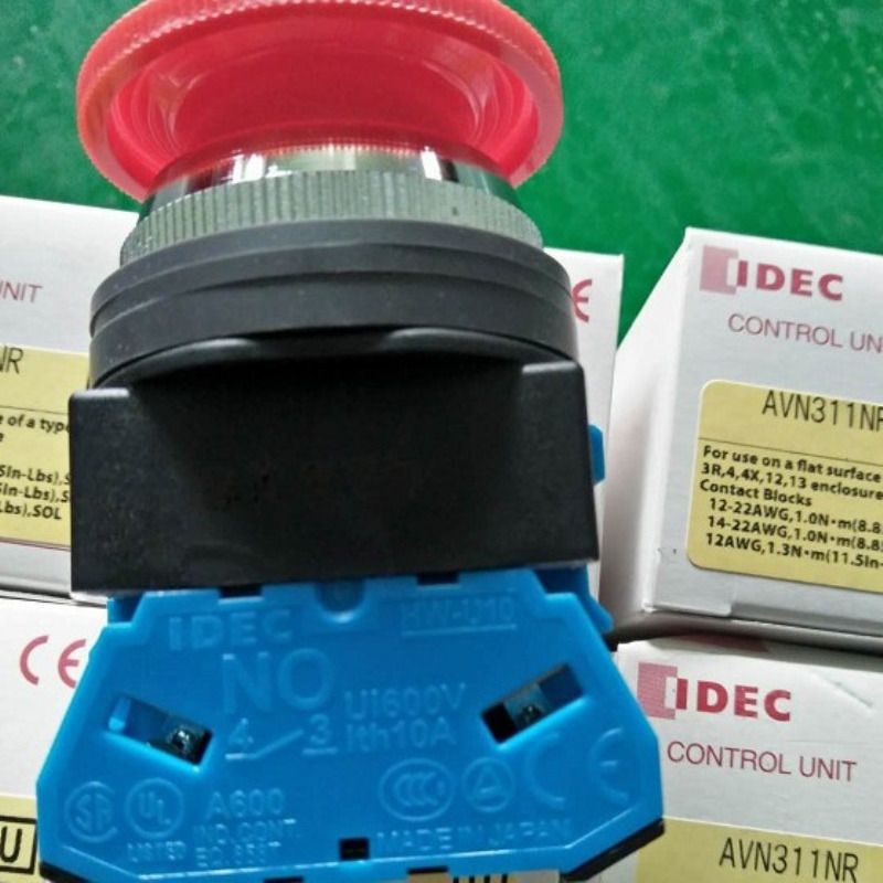 东莞 常平 横沥  日本和泉急停按钮开关AVN  AVN311NR 1开1闭