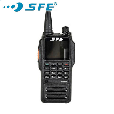 顺风耳SD530K数字对讲机 SFE对讲机IP66防护DMR双时隙手持台