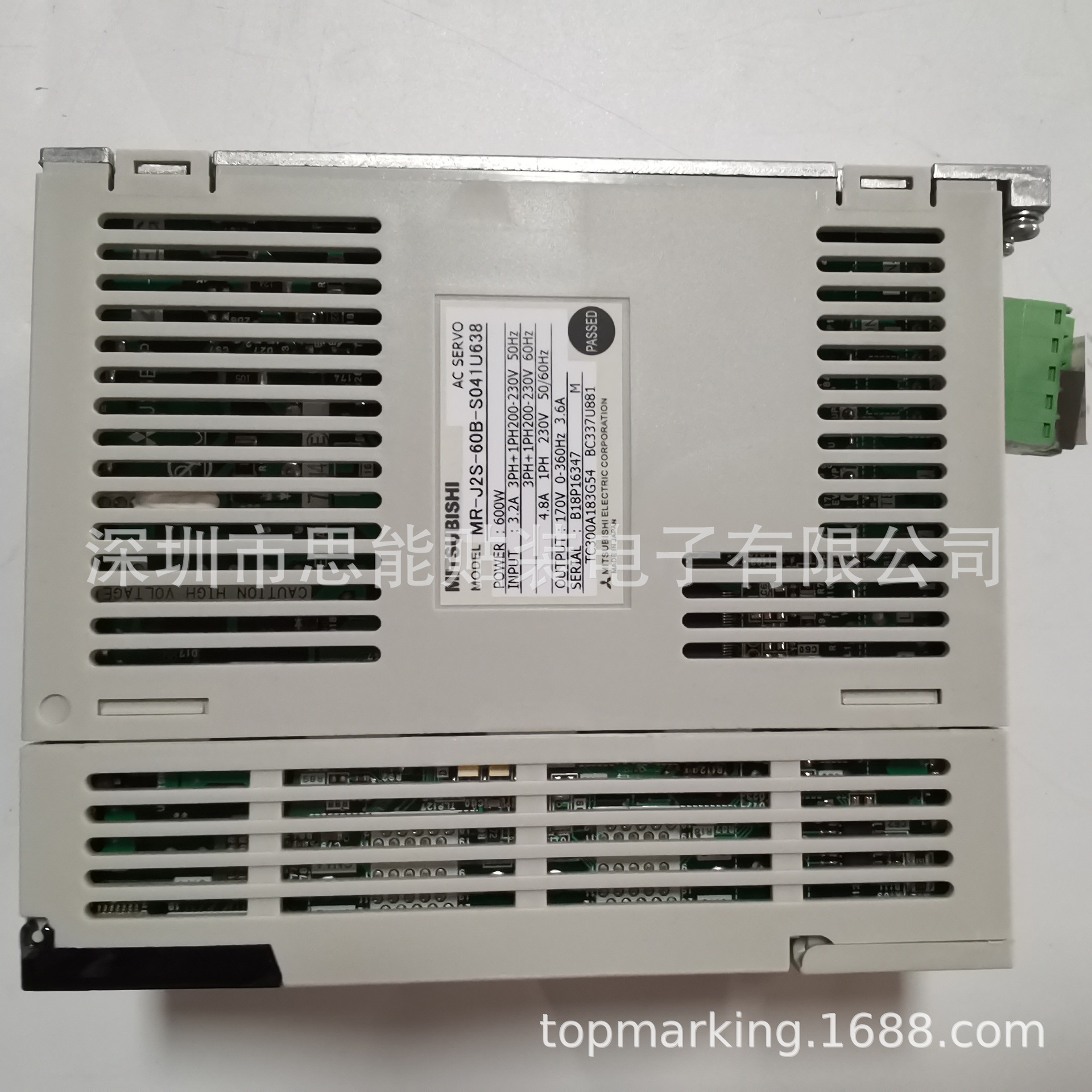 CM602贴片机 X轴驱动器 N510002593AA MR-J2S-60B-S041U638