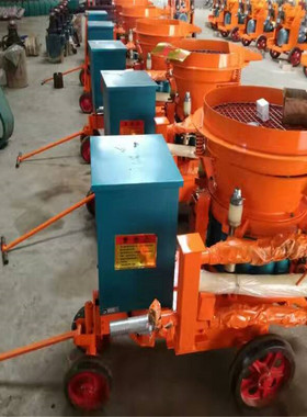 喷浆机 PZ6型建筑护坡用喷射机 矿用井下轨距600湿喷浆机现货供应