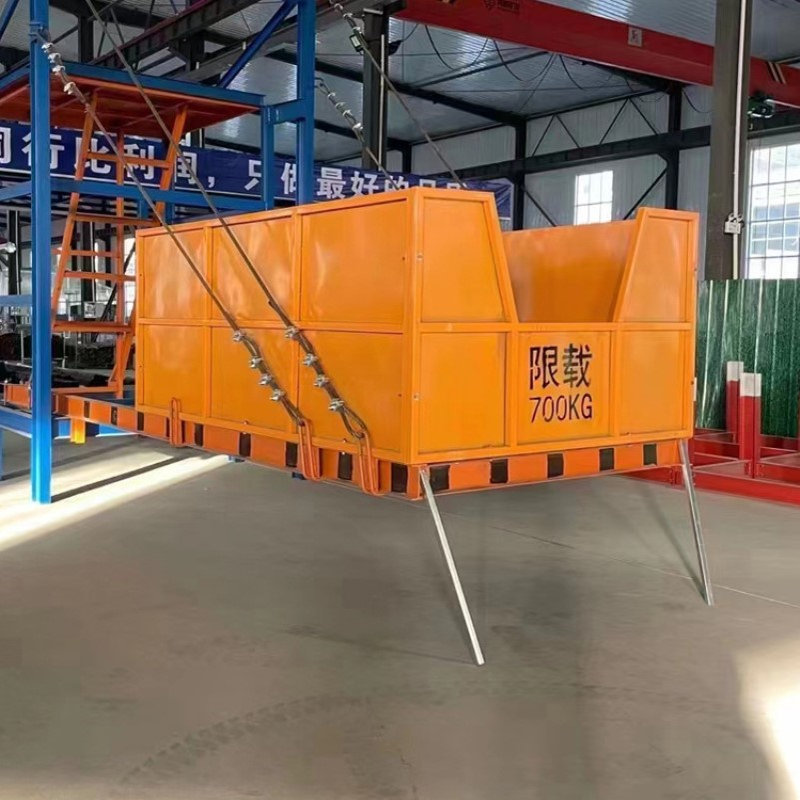 卸料平台工地专用悬挑抽屉式高空作业运物料台建筑工程外架上料台