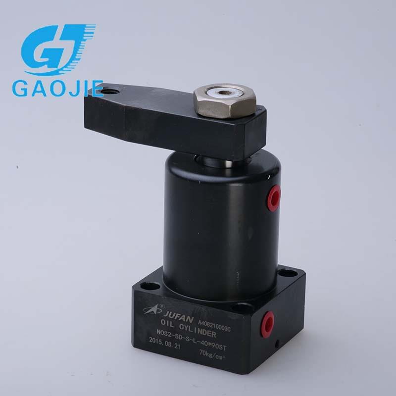厂家供应君凡标准型转角缸NOS2系列回转夹紧转角下压气缸旋转90度