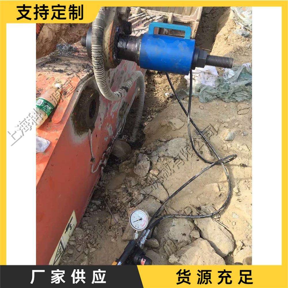 小型便携式压套机履带电动缸套压装工具工程机械液套压装机