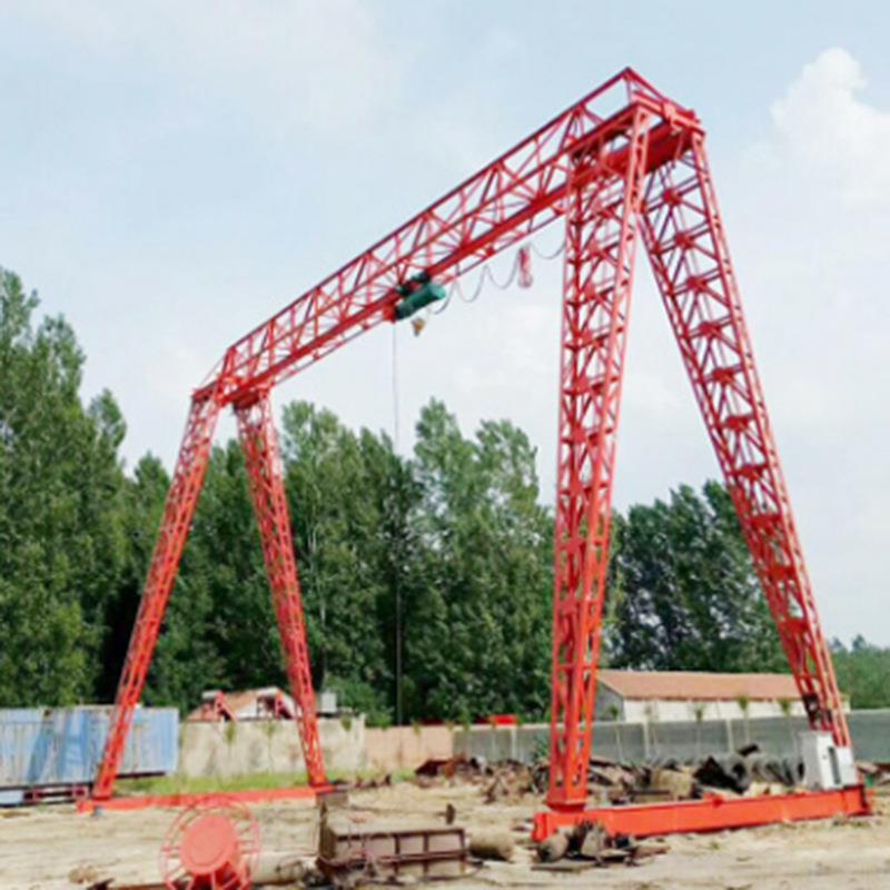 厂家供应龙门架5吨单梁起重机花架式行车起重设备10吨龙门吊