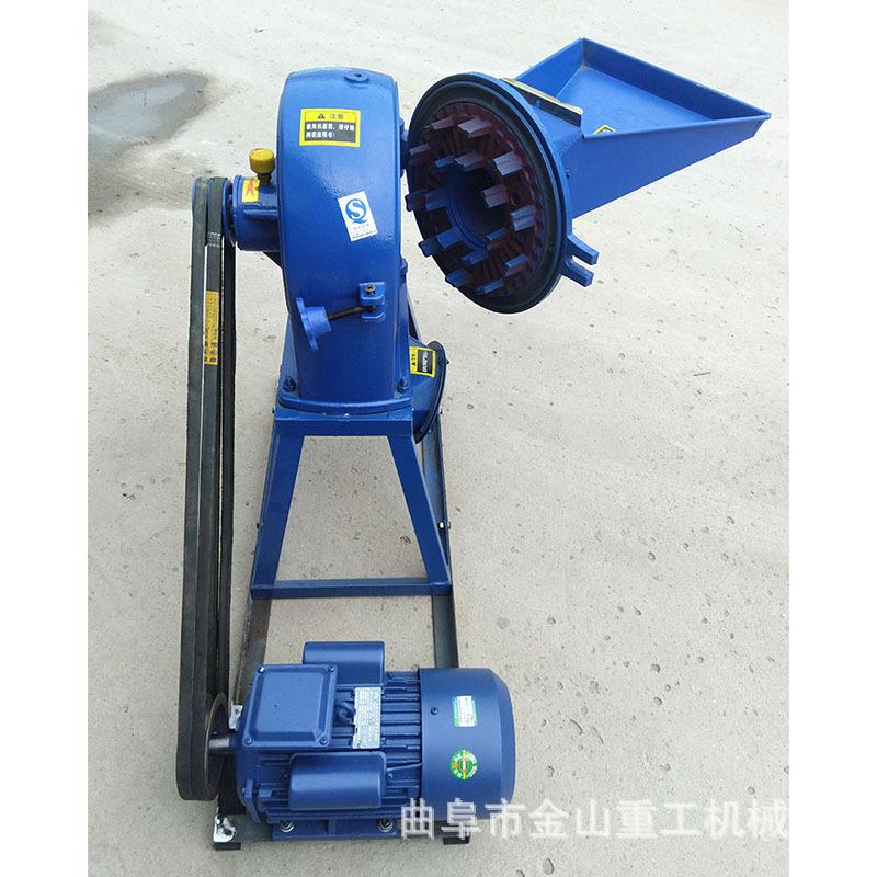 29型小鸭饲料加工打粉机黄豆秸秆磨粉机齿爪式绿豆面粉碎机