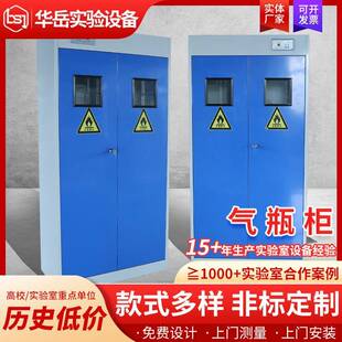气瓶柜实验室智能气瓶柜钢瓶柜乙炔氧气气瓶安全柜储存柜气瓶柜