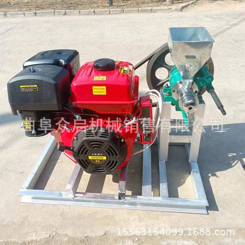 多功能五谷杂粮膨化机大米玉米商用新款康乐果机爆米花机柴油