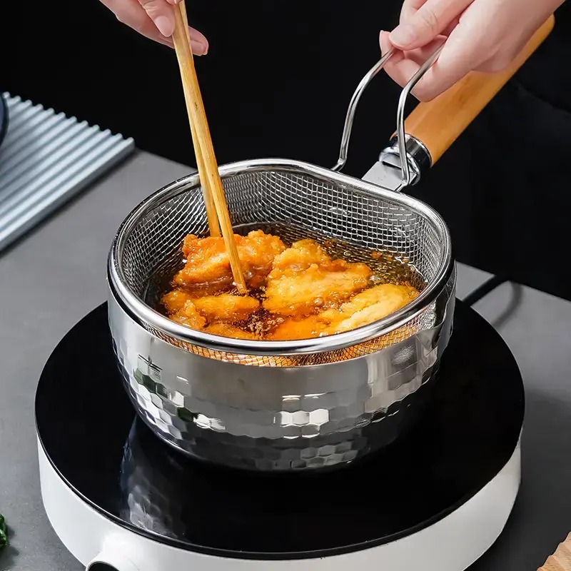 不锈钢油炸网沥油漏网厨房