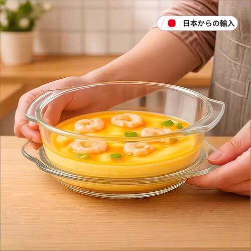 带盖玻璃蒸蛋碗微波炉烤箱用防溅