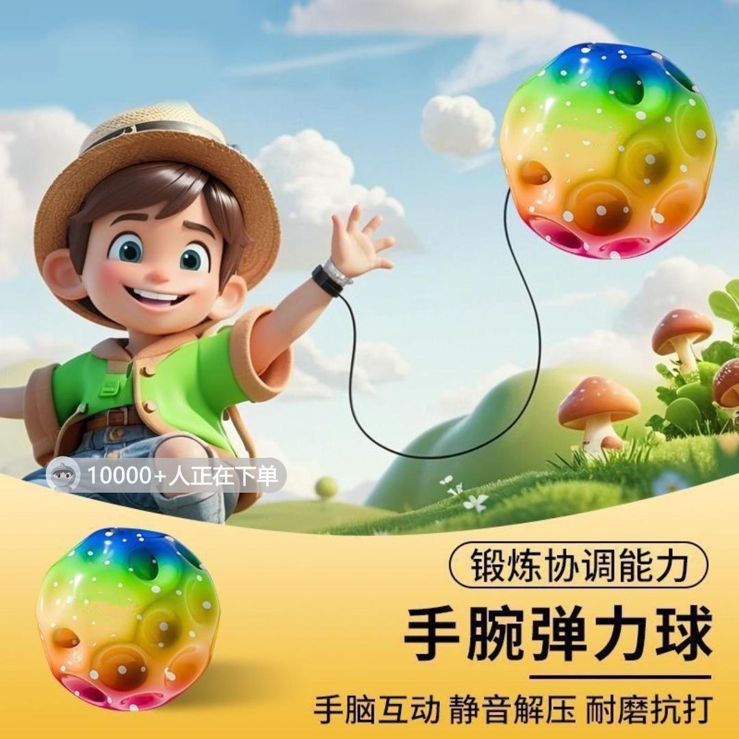 预防近视回弹绳解压提升专注力