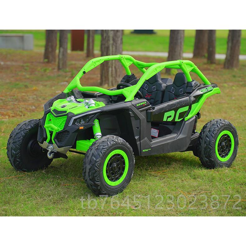 高档汽正版遥庞巴迪Bombarder儿童电动车i四轮宝宝越野控车玩具车