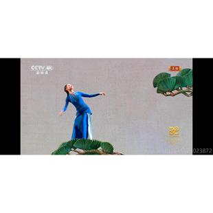 高档22装5春晚同款喜枝上头舞蹈演出0服舞台服民族舞蹈服装